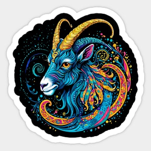 Capricorn: Too stubborn to quit, too fabulous to care. Sticker